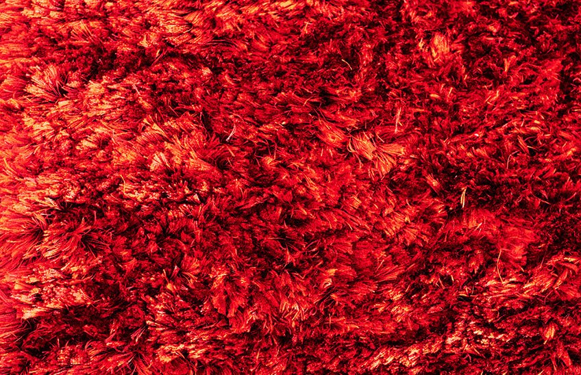 Alfombra imperial rojo crema